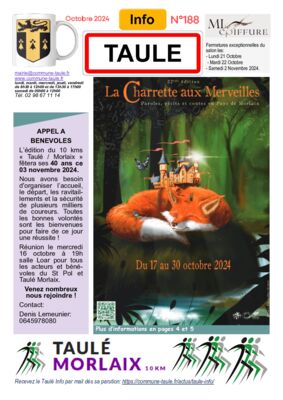 thumbnail of N°188-Octobre 2024