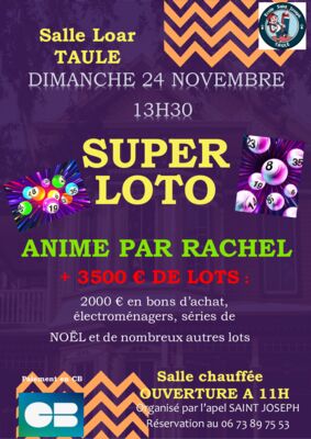 thumbnail of Affiche loto 2024 école Saint Joseph