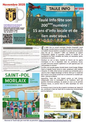 thumbnail of N°200- novembre 2025 (version informatique)