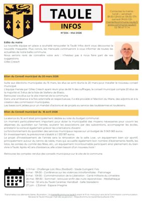 thumbnail of Taulé Infos – Mai 2026
